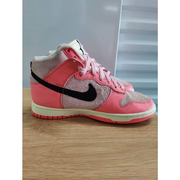 Nike Dunk High Hoops Pack Pink (W) DX3359-600 Women's Shoes Size 8.5 - Picture 2 of 8